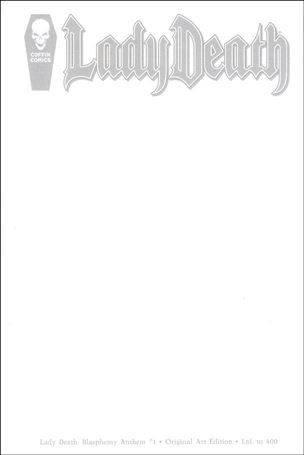 Lady Death: Blasphemy Anthem (2019) issue 1-K Original Art Edition 1/400