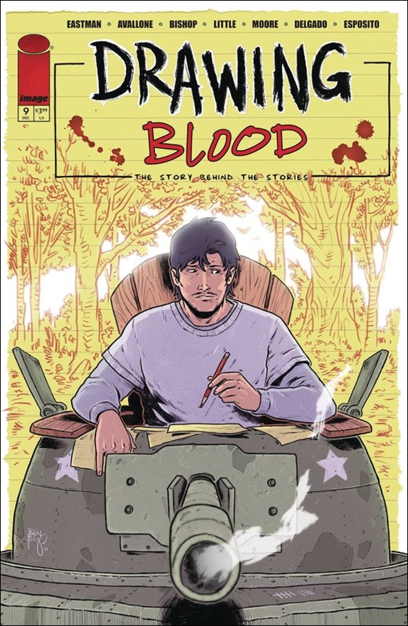 Drawing Blood (2024) issue 9-B Ben Bishop Cover