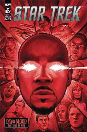 Star Trek (2022) issue 12 Malachi Ward Cover