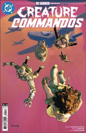 DC Horror Presents: Creature Commandos issue 4 Tirso Cons Cover
