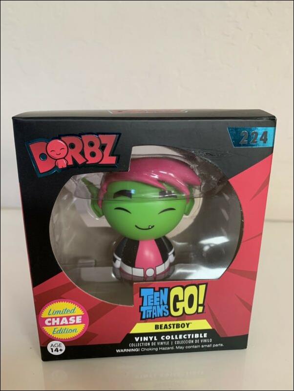 Dorbz figure 224-B Beast Boy (Pink Hair "Happiness")
