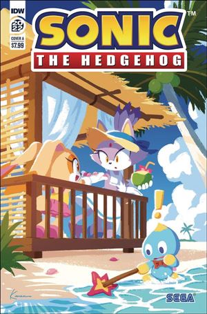 Sonic the Hedgehog Annual issue 2022 Yui Karasuno Cover