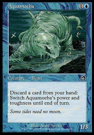 Magic the Gathering: Torment (Base Set) card 24 Aquamoeba