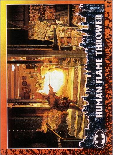 Batman Returns (Base Set) card 23 Human Flame Thrower