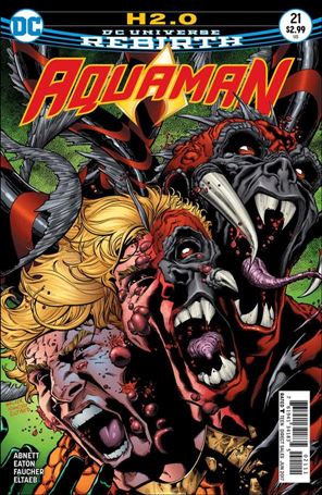 Aquaman (2016) issue 21 Brad Walker Cover
