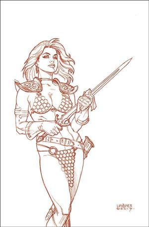 Red Sonja (2019) issue 13-O Joseph Michael Linsner 1:25 Blood Red Cover