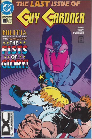 Guy Gardner issue 16-B DC Universe UPC (2nd Printing)