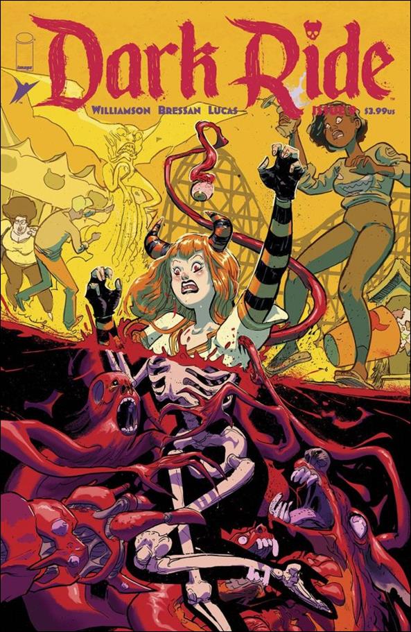 Dark Ride issue 9-B Riley Rossmo Cover