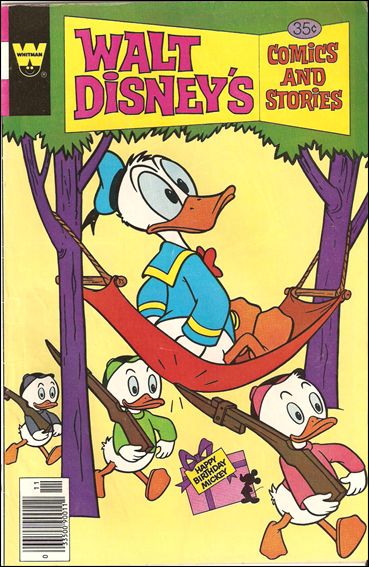Walt Disney's Comics and Stories (1940) issue 458-B Whitman Cover