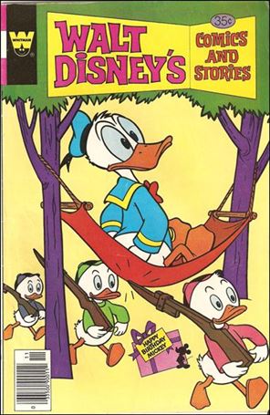 Walt Disney's Comics and Stories (1940) issue 458-B Whitman Cover