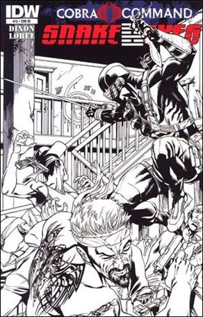 G.I. Joe: Snake Eyes (2011) issue 12-C 1:10 Sketch Cover