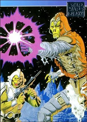 Star Wars Galaxy: Series 1 (Factory Base Set) card 95 Paul Gulacy