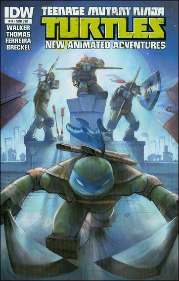 Teenage Mutant Ninja Turtles New Animated Adventures issue 14-B Jennifer Meyer Subscription Cover
