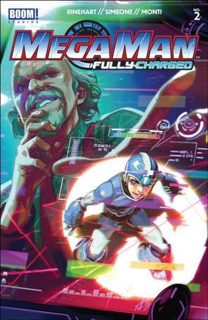 Mega Man: Fully Charged issue 2 Toni Infante Cover