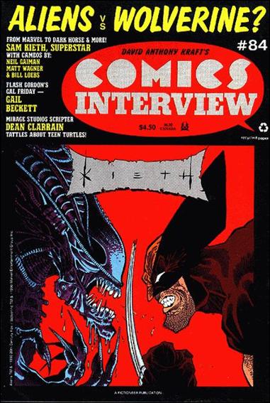 David Anthony Kraft's Comics Interview issue 84