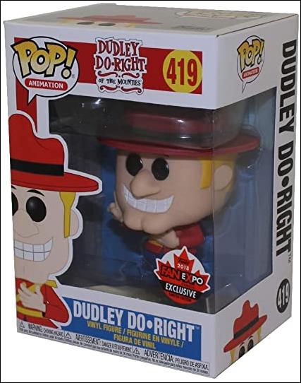 POP! Animation figure 419 Dudley Do-Right