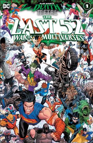 Dark Nights: Death Metal - The Last 52: War of the Multiverses issue 1 Dan Mora Cover
