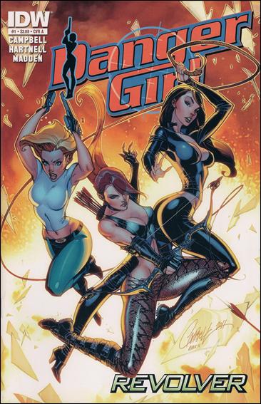 Danger Girl: Revolver issue 1 J. Scott Campbell Cover