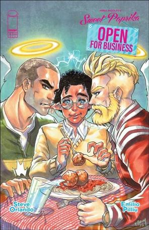Mirka Andolfo's Sweet Paprika: Open for Business issue 5-F Elmer Santos Cover