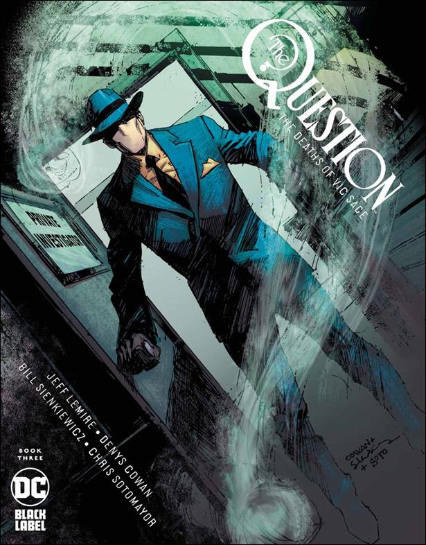 Question: The Deaths of Vic Sage issue 3 Denys Cowan Cover