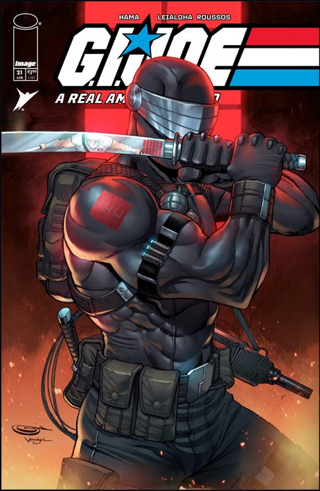 G.I. Joe: A Real American Hero – Silent Missions Edition #21 issue 21-F Retailer Exclusive Sajad Shah Trade Dress Cover
