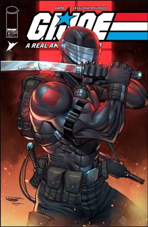 G.I. Joe: A Real American Hero – Silent Missions Edition #21 issue 21-F Retailer Exclusive Sajad Shah Trade Dress Cover