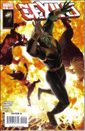 New Exiles issue 4-B 1:10 Skrull Cover