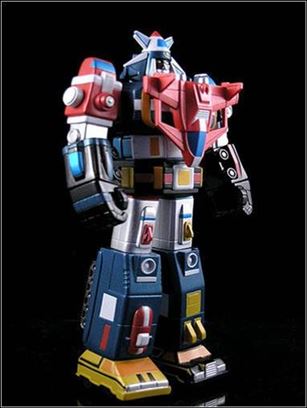Voltron Robot Vinyl Series figure 3-B SDCC 2010 Vehicle Voltron 1/1000 w/ Metallic Paint