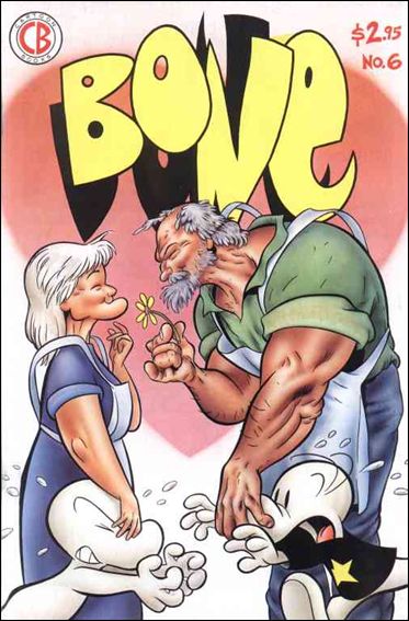 Bone (1991) issue 6-E Yellow Logo (5th Printing)