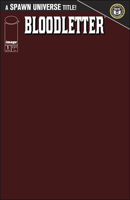Bloodletter issue 1-B Blank Cover