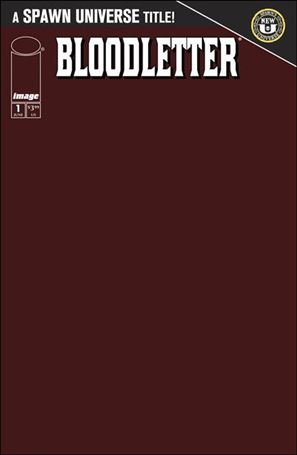 Bloodletter issue 1-B Blank Cover