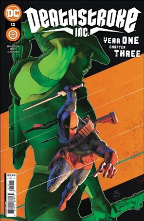 Deathstroke Inc. issue 12 Mikel Janin Cover