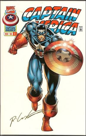 Captain America (1996) issue 1-D Rob Liefeld Gold Signature Edition