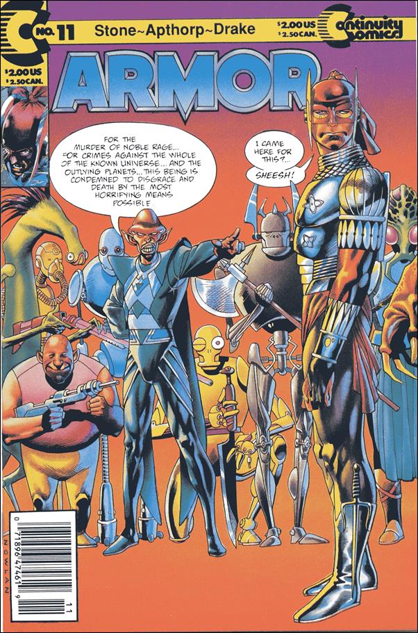 Armor (1985) issue 11-B Newsstand Edition