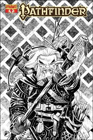 Pathfinder issue 4-E Matteo Scalera 1:25 Black & White Cover