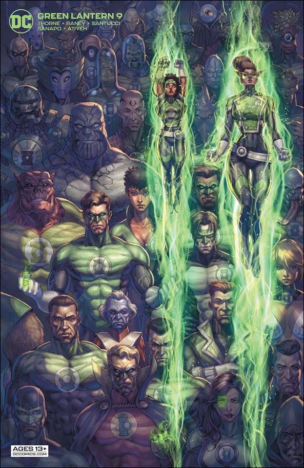 Green Lantern (2021) issue 9-B Alan Quah Cardstock Cover