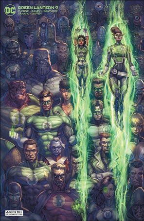 Green Lantern (2021) issue 9-B Alan Quah Cardstock Cover