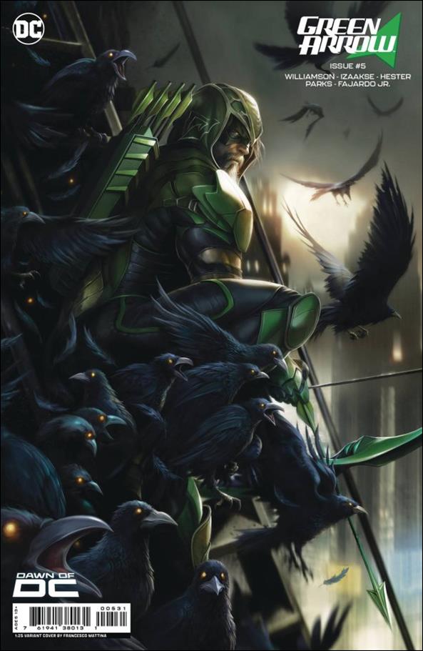 Green Arrow (2023) issue 5-C Francesco Mattina 1:25 Cardstock Cover