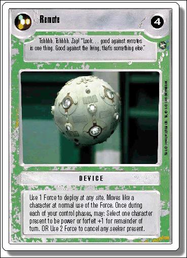 Star Wars: A New Hope Revised (Base Set) card 109 Remote