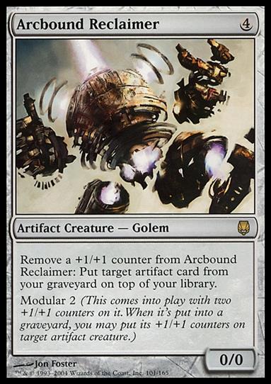 Magic the Gathering: Darksteel (Base Set) card 101 Arcbound Reclaimer