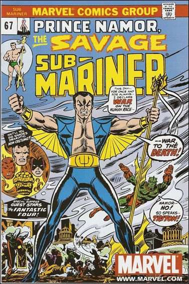 Sub-Mariner (1968) issue 67-C Marvel Legends Reprint