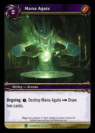 World of Warcraft: Heroes of Azeroth (Base Set) card 57 Mana Agate