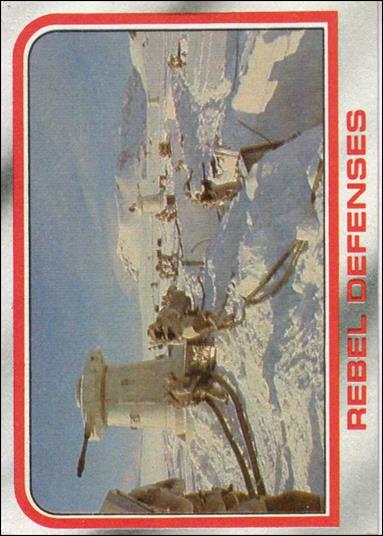 Star Wars: The Empire Strikes Back: Series 1 (Base Set) card 36 Rebel Defenses