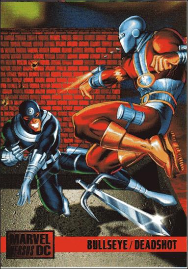 DC Versus Marvel / Marvel Versus DC (Base Set) card 87 Bullseye/Deadshot