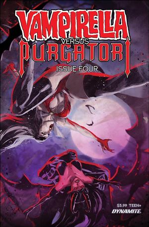 Vampirella vs Purgatori issue 4-D Szymon Kudranski Cover