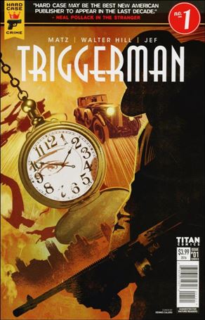 Triggerman (2016) issue 1-B Dennis Calero Cover