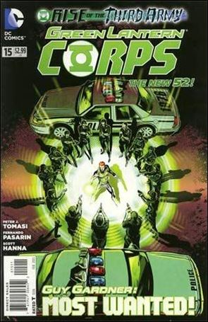 Green Lantern Corps (2011) issue 15 Standard Cover