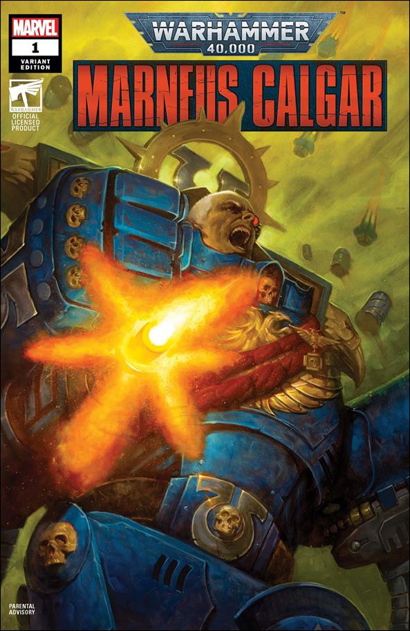 Warhammer 40,000: Marneus Calgar issue 1-D E.M. Gist 1:25 Cover