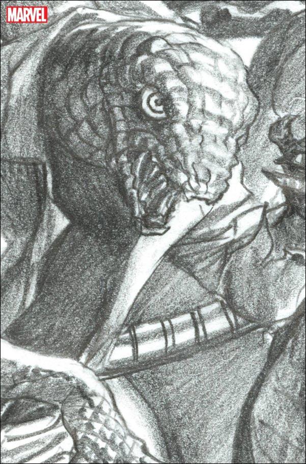 Venom (2022) issue 18-E Alex Ross 1:100 Lizard Virgin Sketch Cover