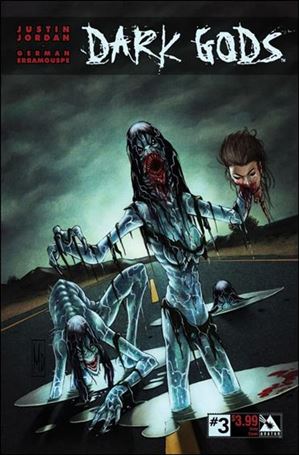 Dark Gods issue 3-D Michael DiPascale Deity Cover